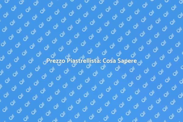 Quanto Costa Assumere un Piastrellista?