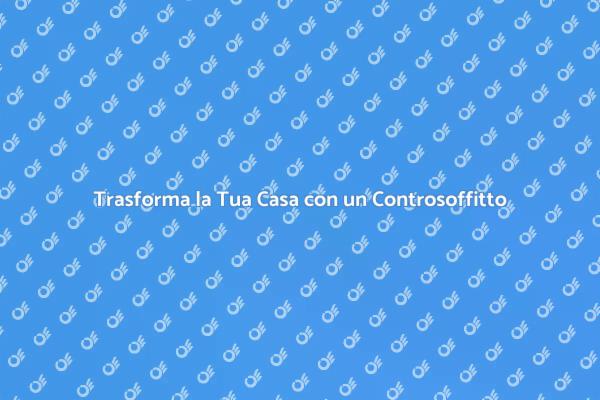 Ristrutturazioni con Controsoffitto in Cartongesso