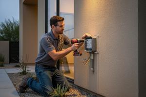 installare presa elettrica per esterni: Da €35