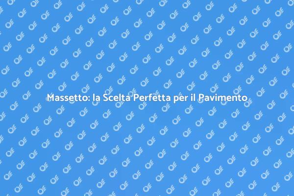Innovazione nel Rivestimento del Pavimento