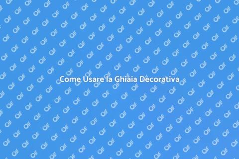 Ghiaia Decorativa per il Giardino