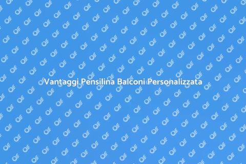 Pensilina per Balconi su Misura