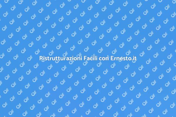 Ristrutturazioni Senza Stress con Ernesto