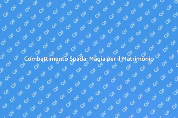 Spade e Amore: Un Matrimonio Indimenticabile