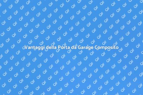 Porta da Garage in Materiale Composito
