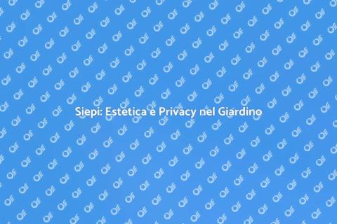 Piantare Siepi per Delimitare Giardini