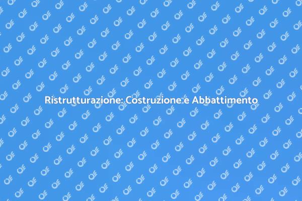 Ristrutturazione di Muri: Scopri di più