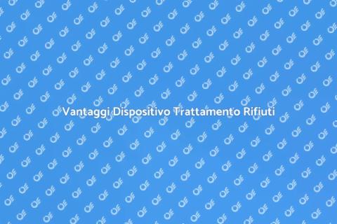 Installazione Dispositivo Rifiuti Ecologici