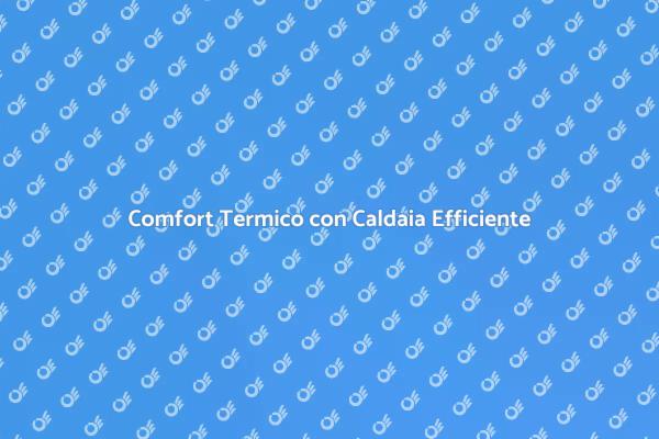 Investi in Comfort con Caldaia Efficiente