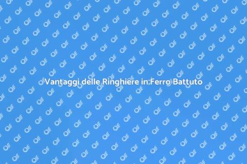 Installazione Ringhiere in Ferro Battuto