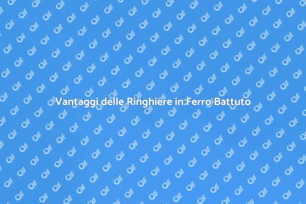Ringhiere in Ferro: Sicurezza ed Estetica