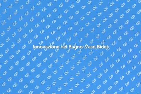 Vaso Bidet Termoidraulico per il Bagno