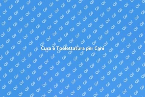 Toelettatura Completa per Cani