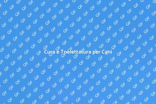Servizi di Toelettatura Completa