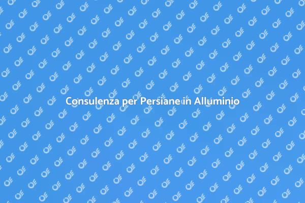 Ristruttura con Persiane in Alluminio