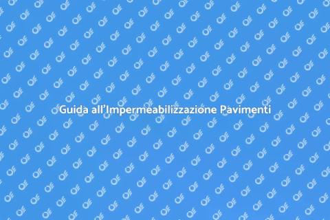 Impermeabilizzazione Pavimenti Cemento