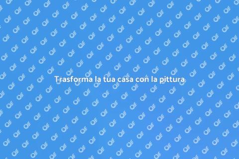 Rinnovare la pittura delle pareti