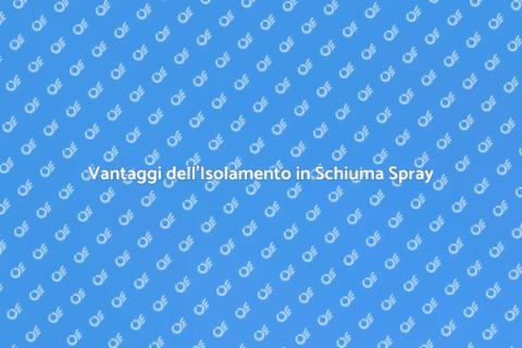 Isolamento in Schiuma Spray Efficace