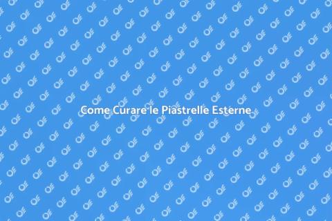 Manutenzione Piastrelle Esterne Facile