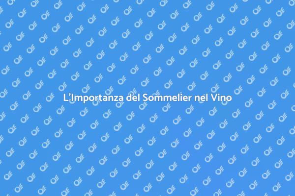 Sommelier: Magia nell'Abbinamento Vino