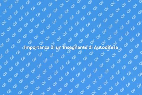 Assumere un Insegnante di Autodifesa