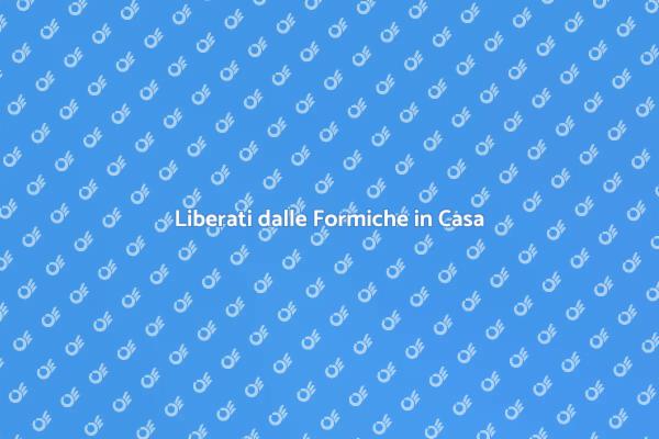 Stop Formiche: Soluzioni Pratiche