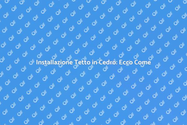 Come Installare un Tetto a Scandole