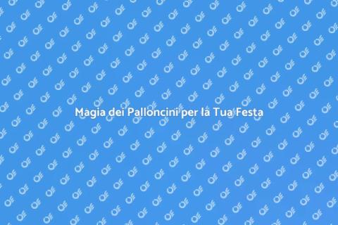 Prenota un Artista di Palloncini