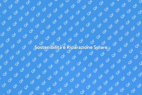 Riparazione Pannelli Solari Termici