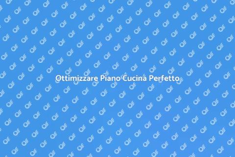 Regolare Lunghezza Piano Cucina