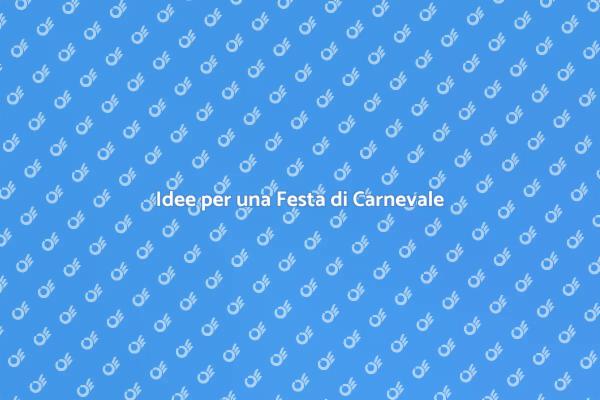 Come Organizzare una Festa di Carnevale