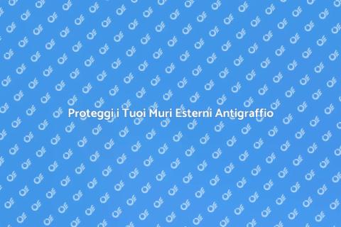 Pittura Muri Esterni Antigraffio
