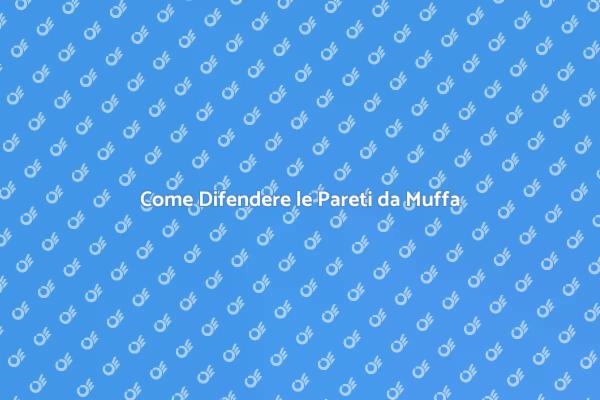 Muffa e Funghi: Proteggi le Tue Pareti