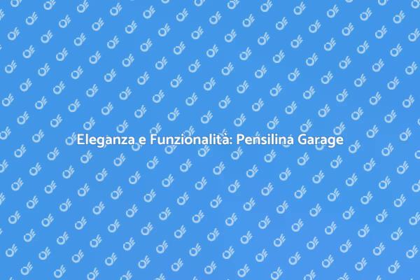 Proteggi il Tuo Garage con Eleganza