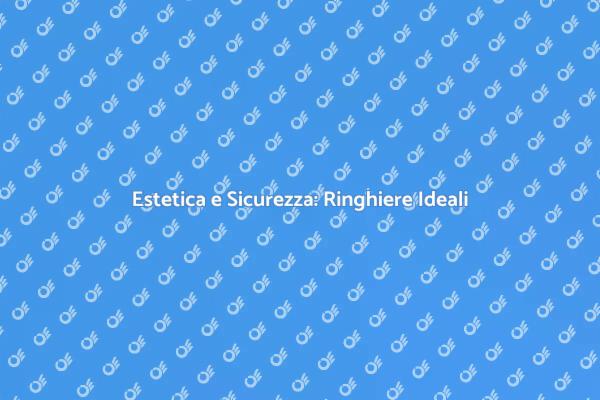 Ringhiere: Sicurezza e Design Unito