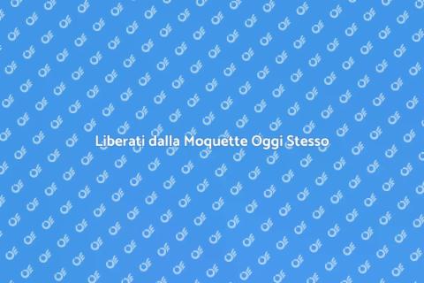Rimozione Professionale della Moquette