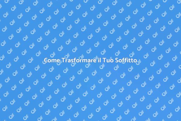 Coprire Soffitti: Idee e Suggerimenti