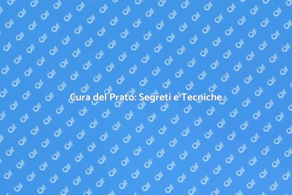Come Ottenere un Prato Perfetto