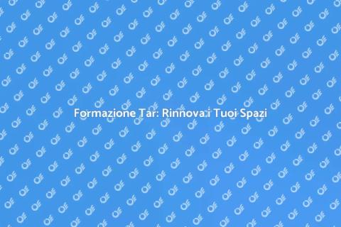 Corso di Tar: Trasforma la Tua Casa