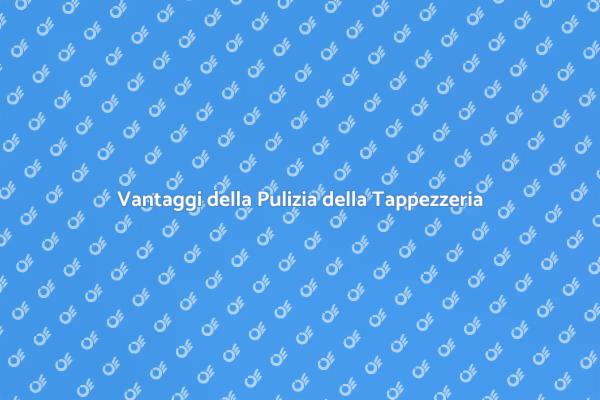 Mantieni la tua Tappezzeria Pulita e Bella