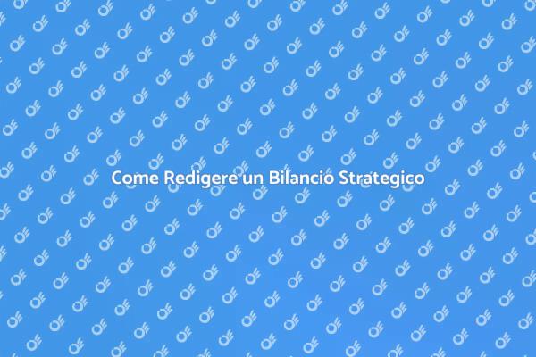 Bilancio: Fondamenta della Pianificazione
