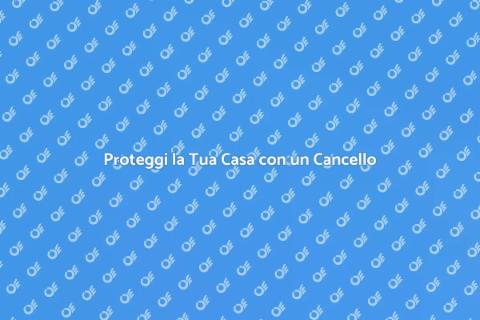 Cancello di Sicurezza: Proteggi Casa