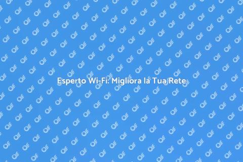 Tecnico Wi-Fi: Connessione Efficiente