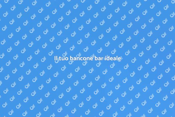Rendi unico il tuo bancone bar