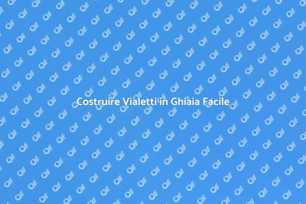 Vialetto in Ghiaia: Guida alla Costruzione