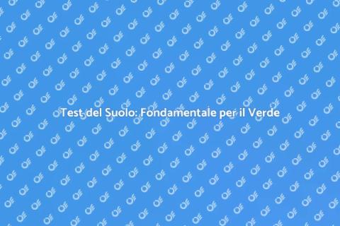 Test del Suolo: Importanza per Giardino