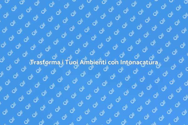 Intonacatura: Stile e Funzionalità