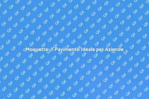 Moquette per Aree Commerciali