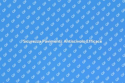 Protezione Antiscivolo per Pavimenti
