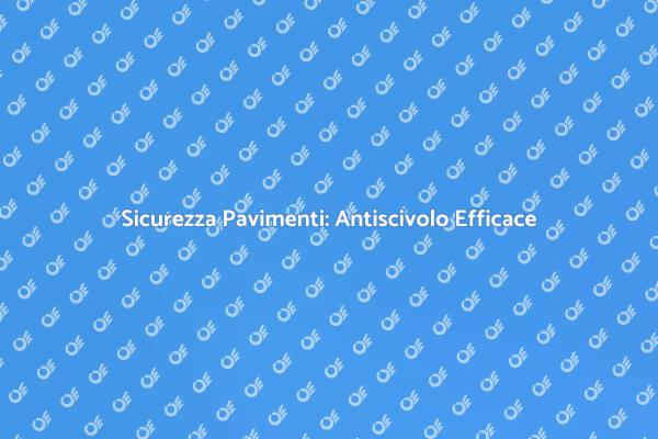 Sicurezza in Casa con Pavimenti Antiscivolo